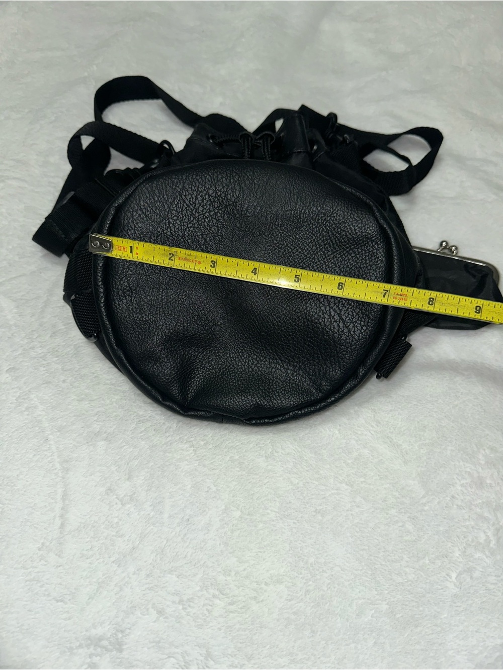 Adidas Black Drawstring Bucket Backpack - Picture 5 of 11